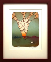 Josef Velčovský - Pavučina - grafika